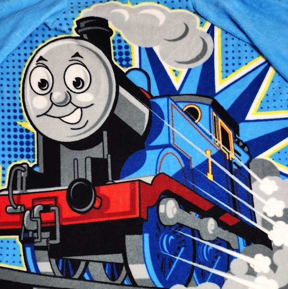 Thomas the train Engin Fleece Snuggie Blanket with Sleeves Kids - Picture 2 of 3